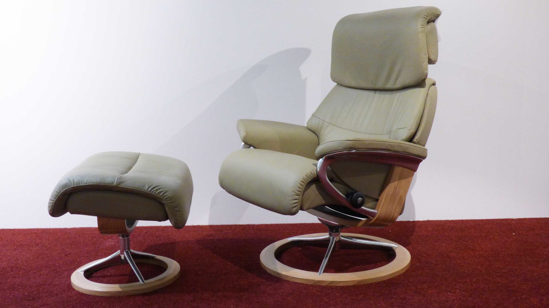 Stressless Relaxsessel Capri Gr S Leder Hocker 1309 315 Leder