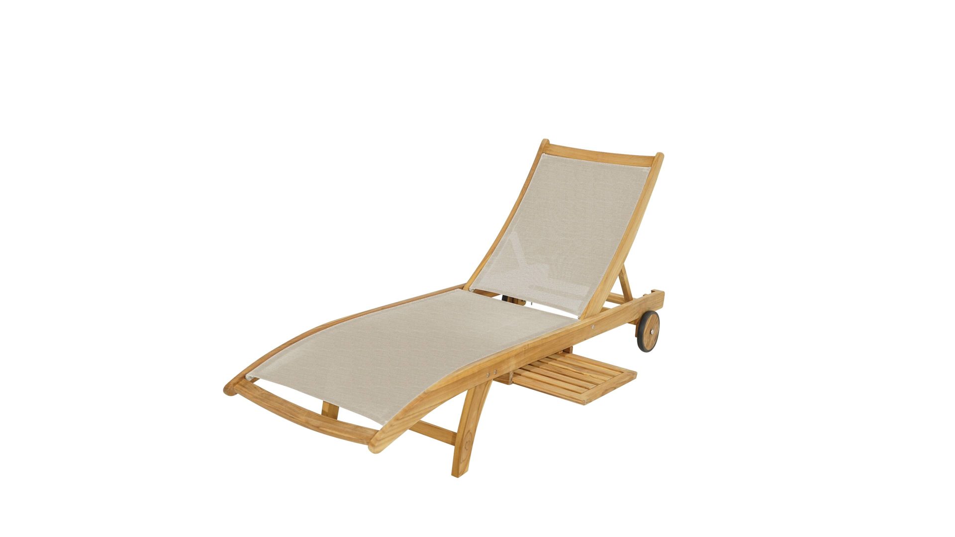 Ploss Rollliege Richmond Bzw Gartenliege Teakholz Taupefarbene Bad Homburg Bei Frankfurt