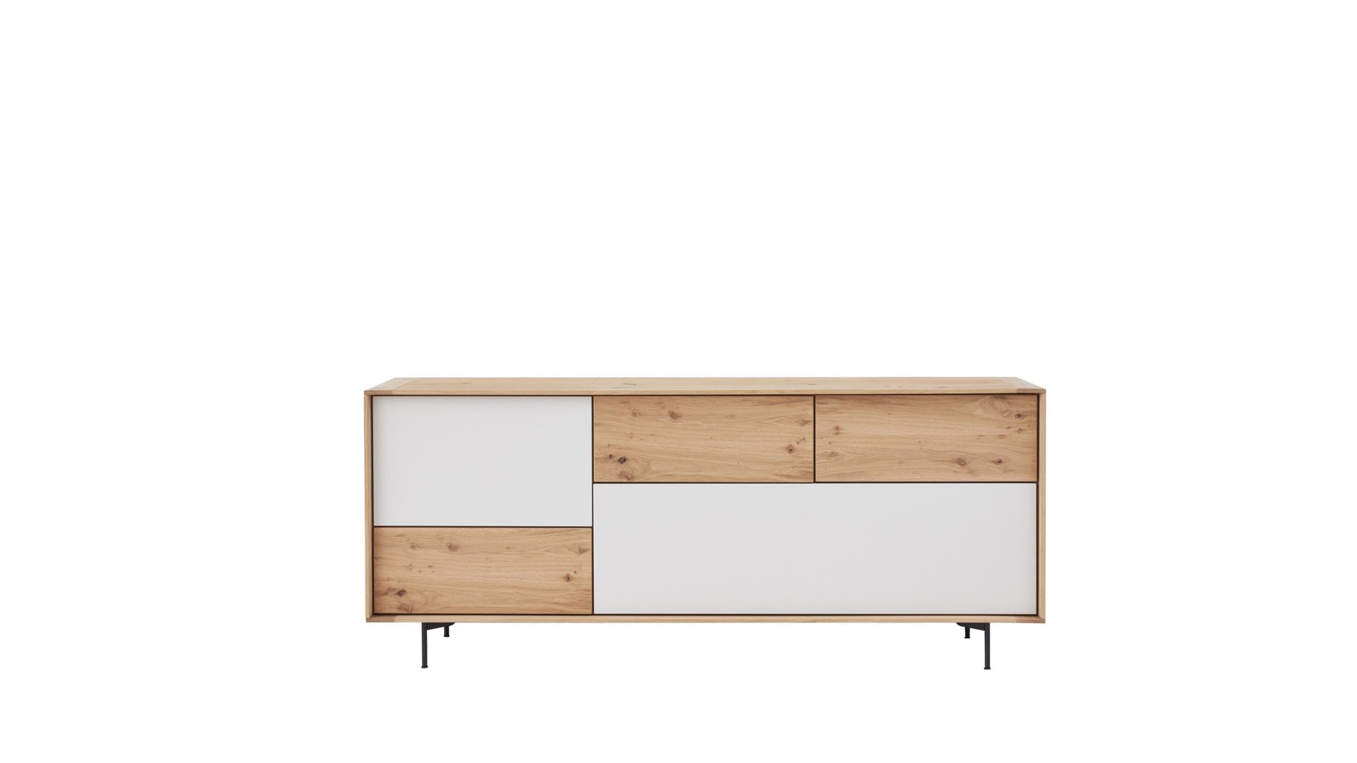 Sideboard Kommode Anrichte Wohnzimmer Esszimmer Eiche Massiv Geolt