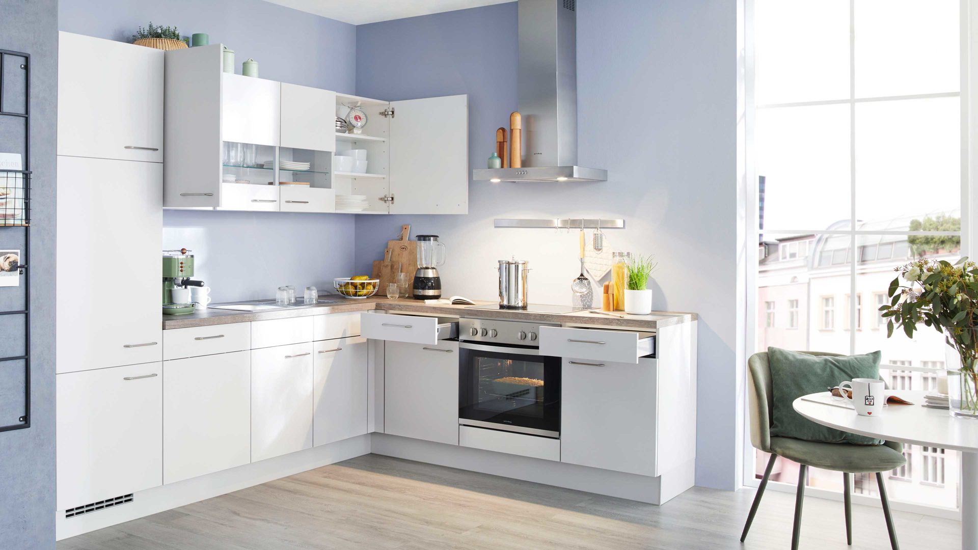 nobilia einbaukuche speed mit privileg elektrogeraten seidengrau vintage bad homburg bei frankfurt