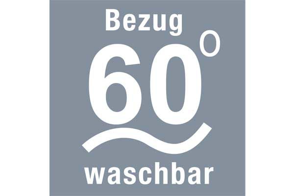 Bezug 60 Grad waschbar