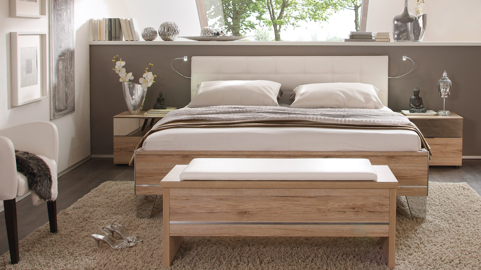 Bettanlage Aus Der Sonate Schlafzimmer Kombination Sanremo