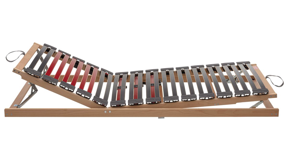 Lattenrost Interliving aus Holz in Holzfarben Interliving Lattenrost Serie1952 mit Hebehilfe manuell mit Hebehilfe – Liegefläche ca. 120 x 200 cm