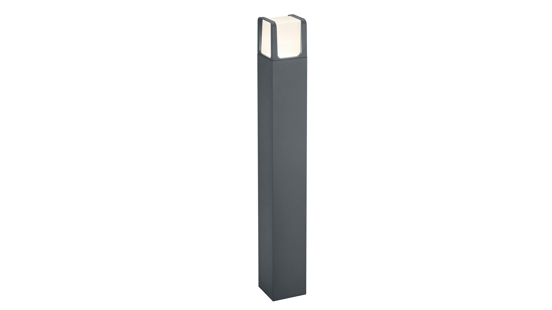 Stehleuchte Trio leuchten aus Metall in Grau TRIO Außen-Stehleuchte Ebro anthrazit – Höhe ca. 80 cm
