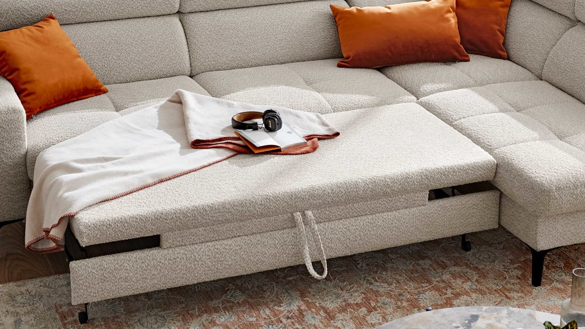 Funktion Interliving aus Metall in Transparent Interliving Sofa Serie 4420 - Schlaffunktion ausziehbar