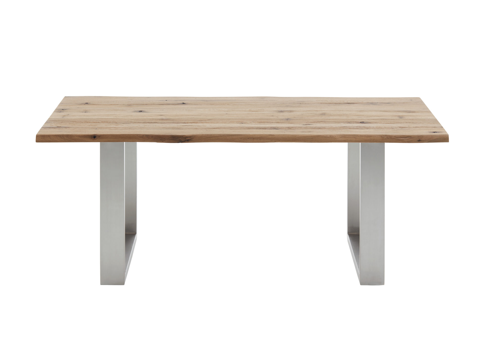Esstisch Edelstahl Holz