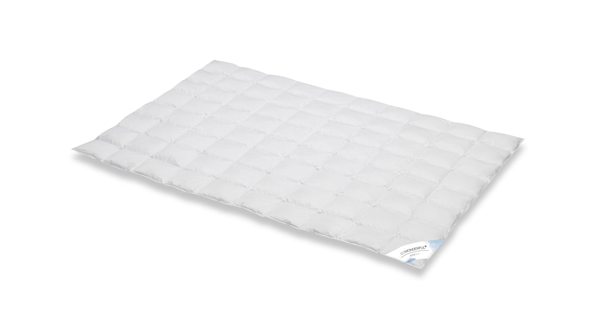 Daunendecke SO!WONDERFUL aus Stoff in Weiß SO!WONDERFUL Daunen-Einziehdecke Premium Daunen & Federn, 470 g – 240 x 220 cm