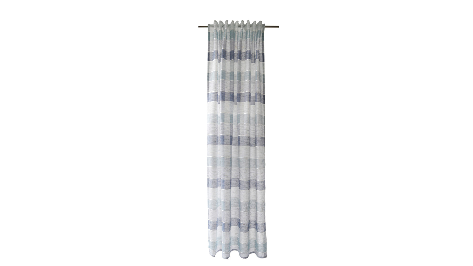 Schlaufenschal Indes fuggerhaus textil gmbh aus Stoff in Blau HOMING Schlaufenschal Robin Blauton-Batistoptik – ca. 140 x 245 cm
