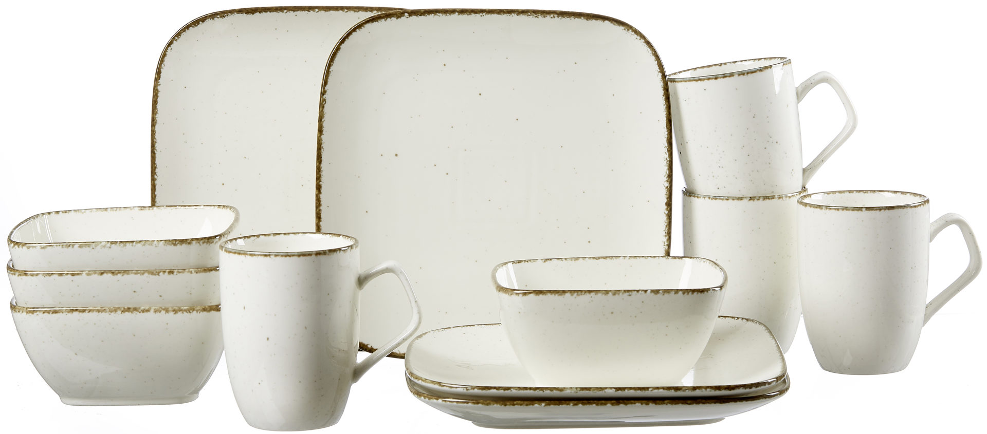 Tafelservice Ritzenhoff & breker aus Porzellan in Beige Kombiservice Casa beiges Porzellan - 12-teilig, Brunchset