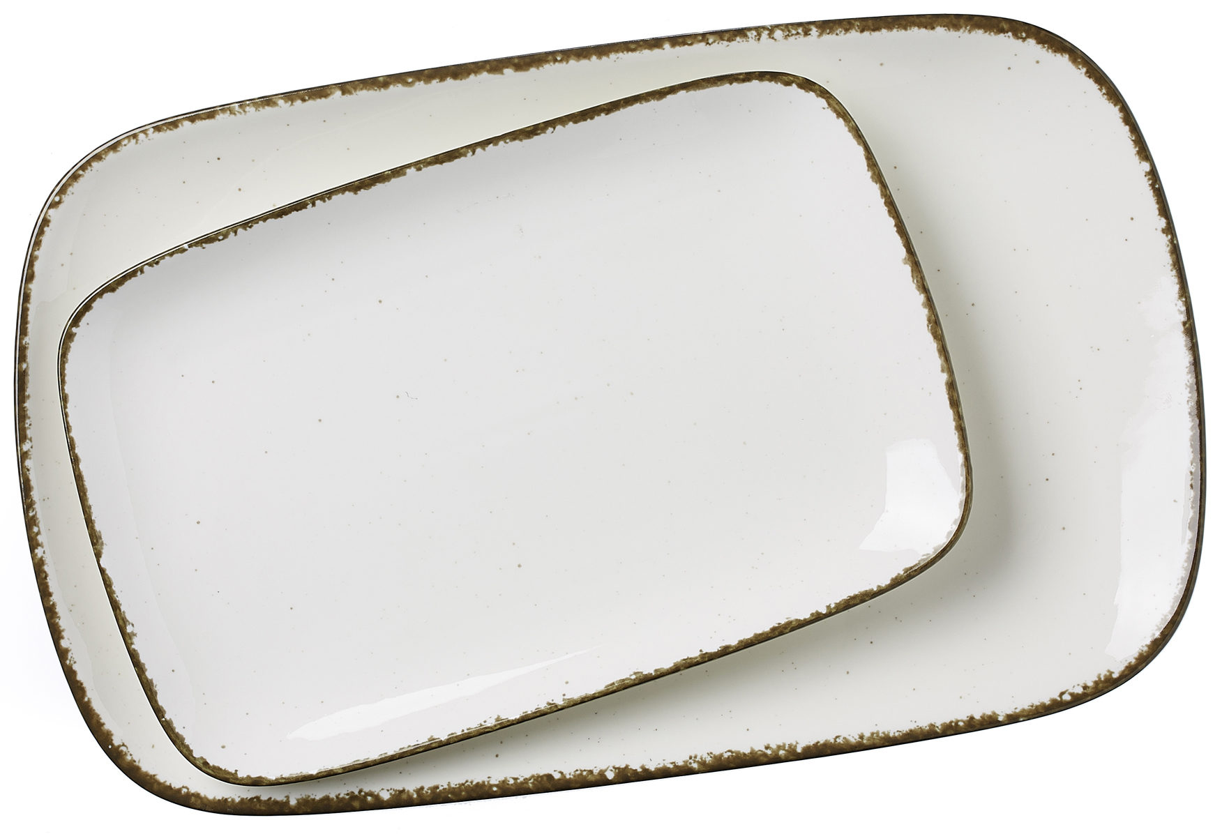 Tafelservice Ritzenhoff & breker aus Porzellan in Beige Servierplatten Casa beiges Porzellan - 2-teilig, Platten