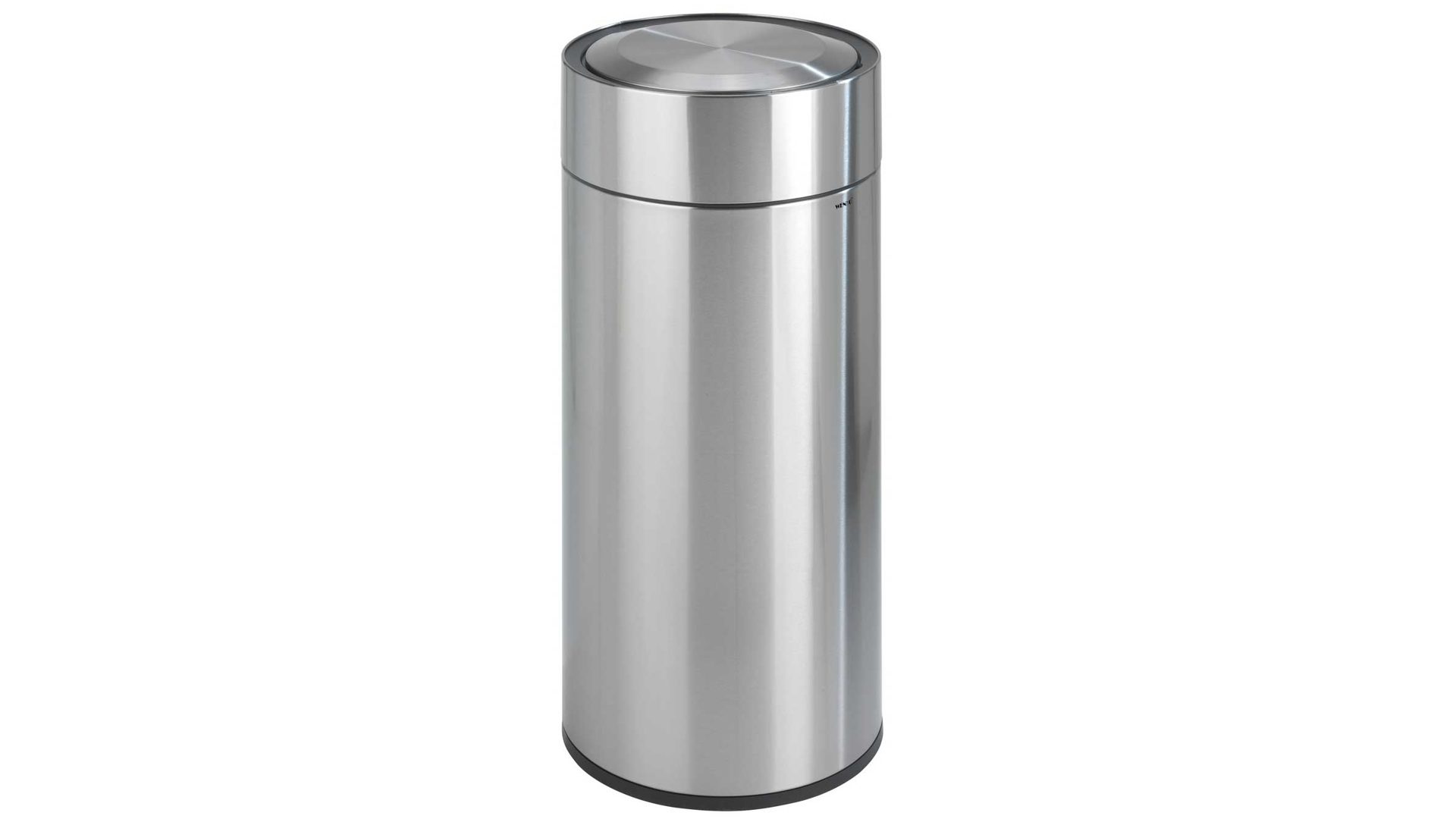 Mülleimer Wenko aus Metall in Silberfarben WENKO Abfalleimer SENSOR Mülleimer 30 Liter Edelstahl matt 22158100 30 ltr. Edelstahl matt