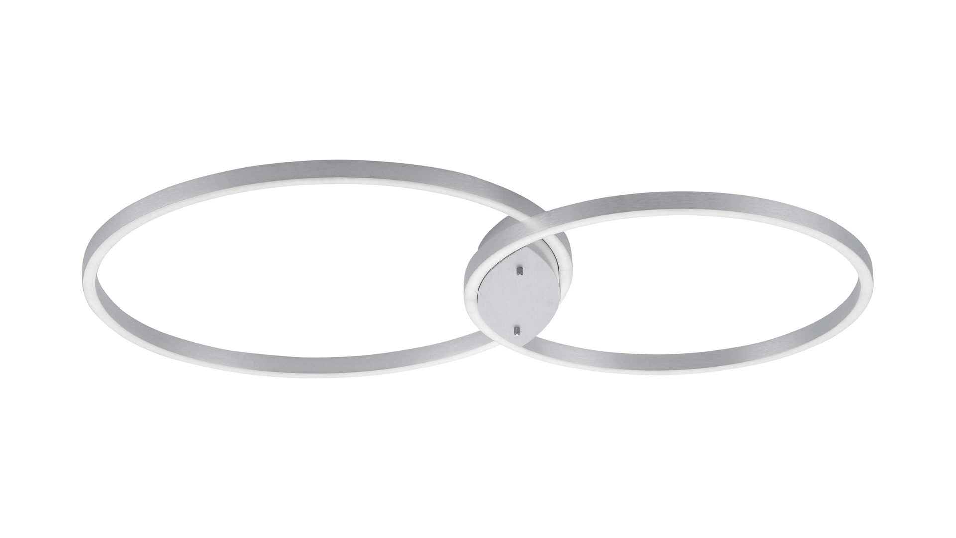 Deckenleuchte Paul neuhaus aus Metall in Weiß Paul Neuhaus LED-Deckenleuchte Q-Kate Stahl & weißes Acrylglas – Länge ca. 96 cm