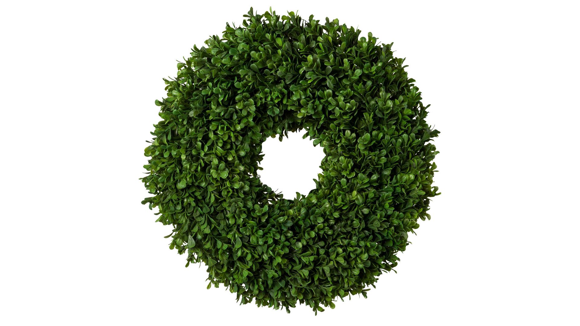 Kranz Gasper gmbh aus Kunststoff in Grün Buchsbaumkranz künstlicher Buchsbaum – Durchmesser ca. 42 cm