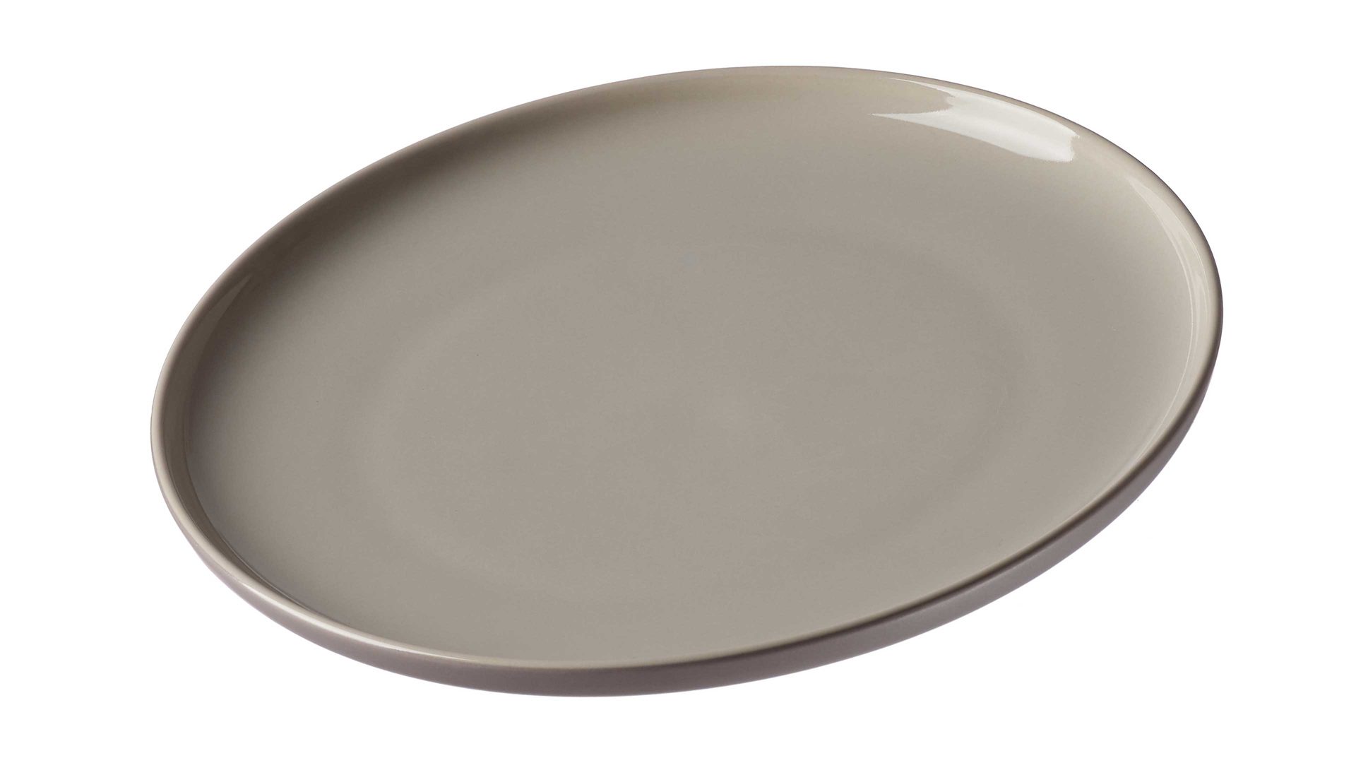 Kuchenteller Interliving BEST BUDDYS! aus Keramik in Braun Interliving BEST BUDDYS!  Kuchenteller Jasper taupefarbenes Steinzeug – Durchmesser ca. 19 cm
