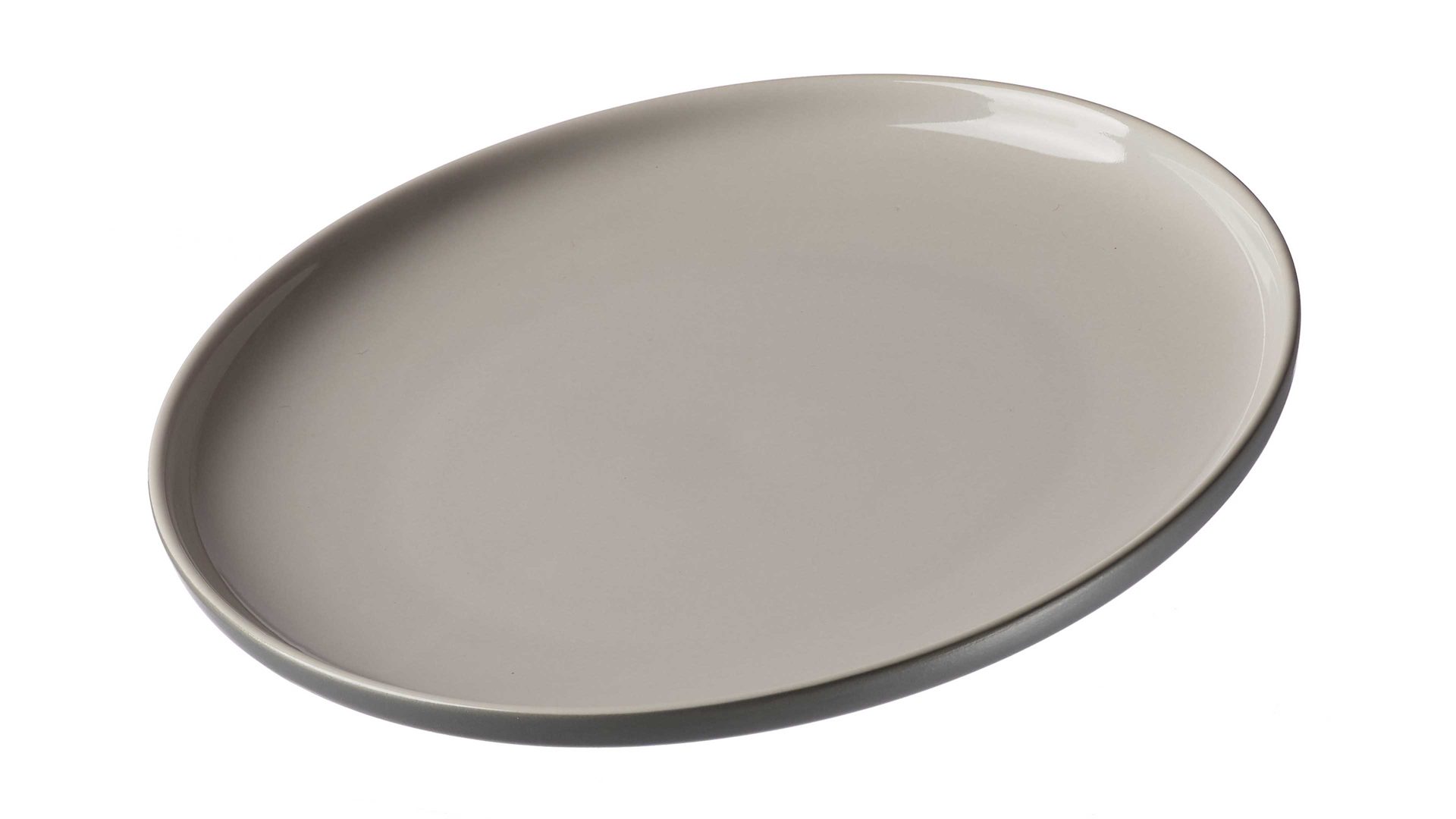 Kuchenteller Interliving BEST BUDDYS! aus Keramik in Grau Interliving BEST BUDDYS!  Kuchenteller Jasper graues Steinzeug – Durchmesser ca. 19 cm
