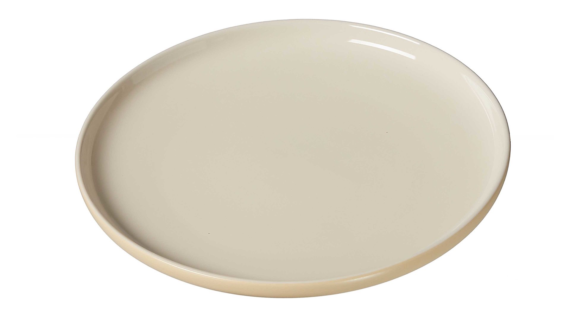 Kuchenteller Interliving BEST BUDDYS! aus Steinzeug in Beige Interliving BEST BUDDYS!  Kuchenteller Jasper vanillefarbenes Steinzeug – Durchmesser ca. 19 cm