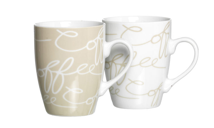 Kaffeebecher Ritzenhoff & breker aus Porzellan in Beige Kaffeebecher Cornello Creme Porzellan in Weiß- & Cremetönen - ca. 250 ml Fassungsvermögen
