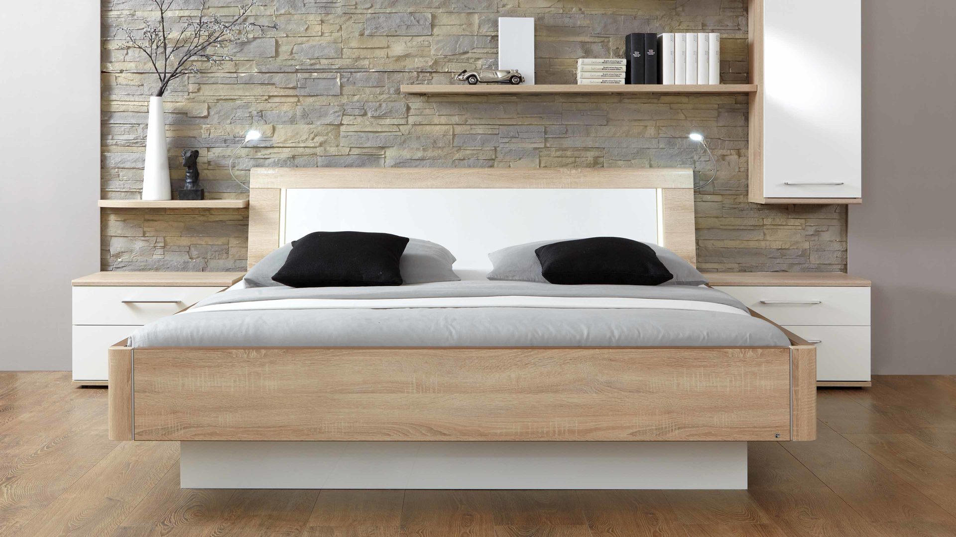 Modernes Partnerring Collection Schlafzimmer Weiße Bad Homburg