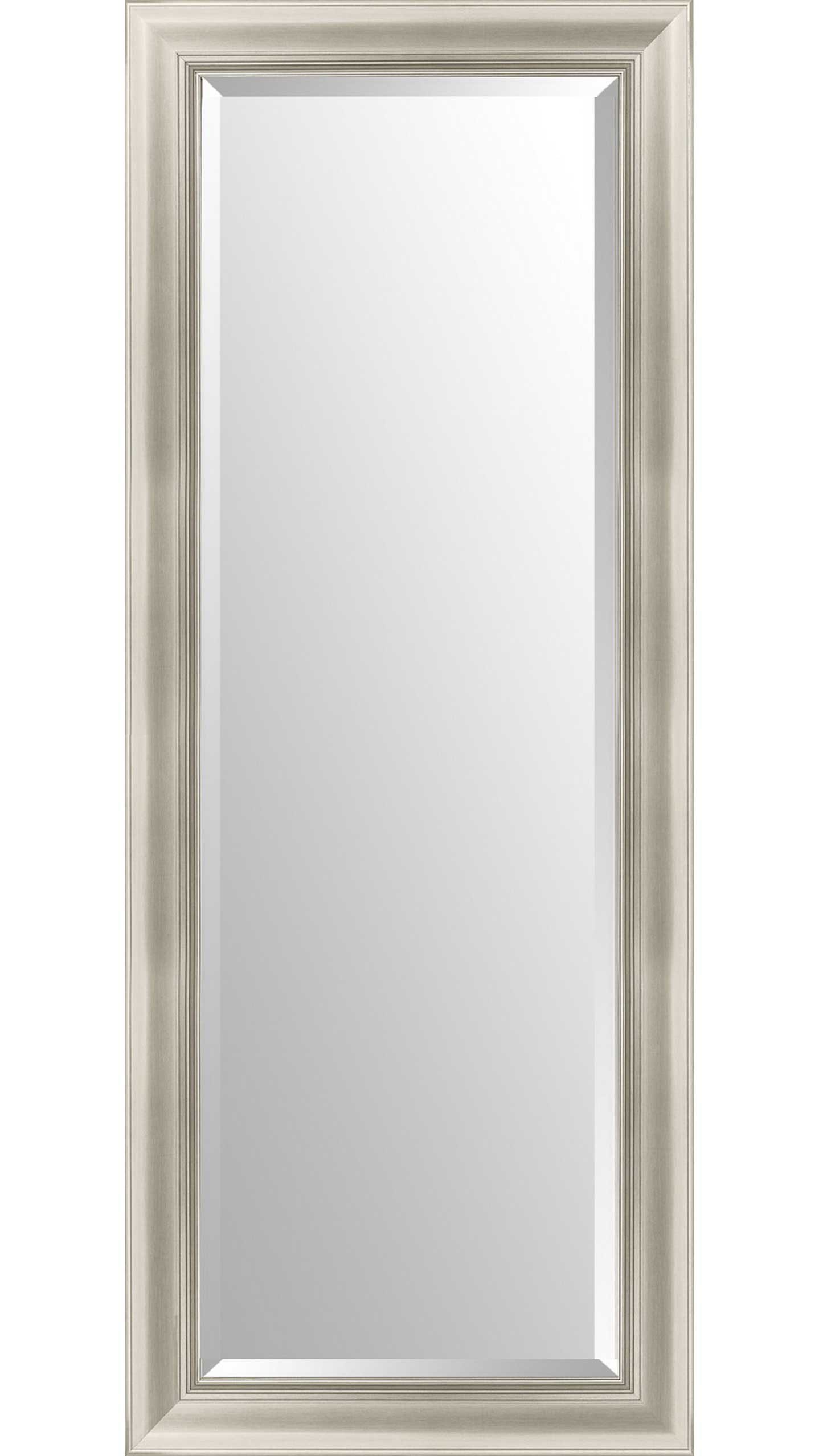 Wandspiegel Len-fra aus Kunststoff Spiegel in Metallfarben LEN-FRA Wandspiegel Viktoria silberfarbener Kunststoffrahmen - ca. 63 x 163 cm