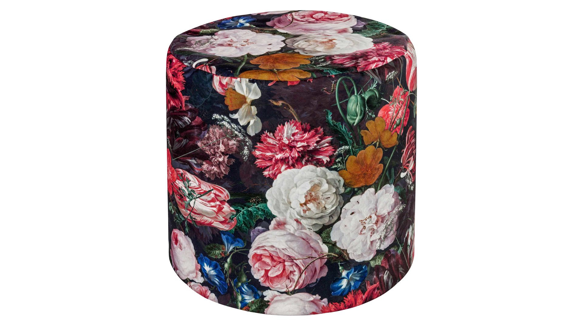 Sitzsack-Pouf Magma sitting point aus Kunstfaser in Mehrfarbig SITTING POINT Sitzsack-Pouf dotcom fiore florale Mikrofaser – Durchmesser ca. 50 cm