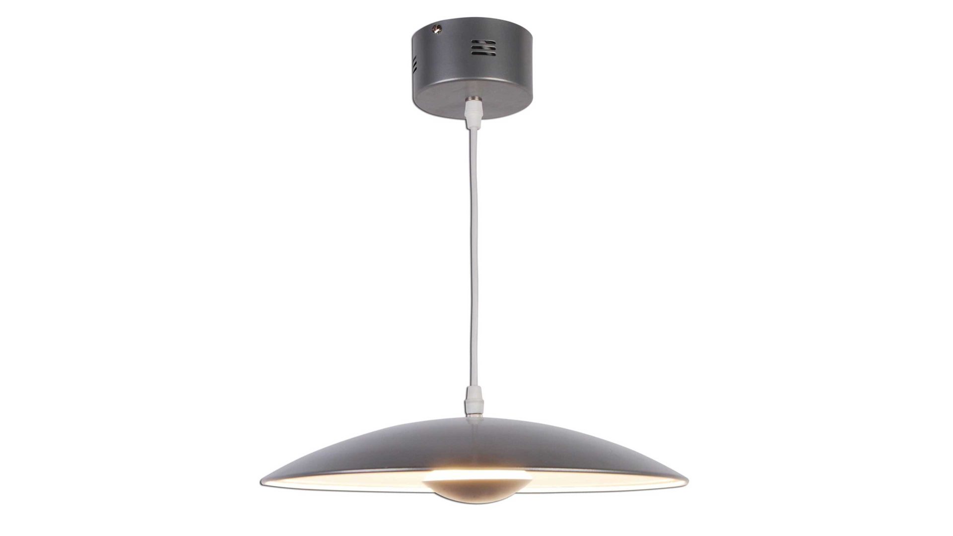 Pendelleuchte Näve aus Metall in Metallfarben näve LED-Pendelleuchte Ufo silberfarben – Durchmesser ca. 34 cm