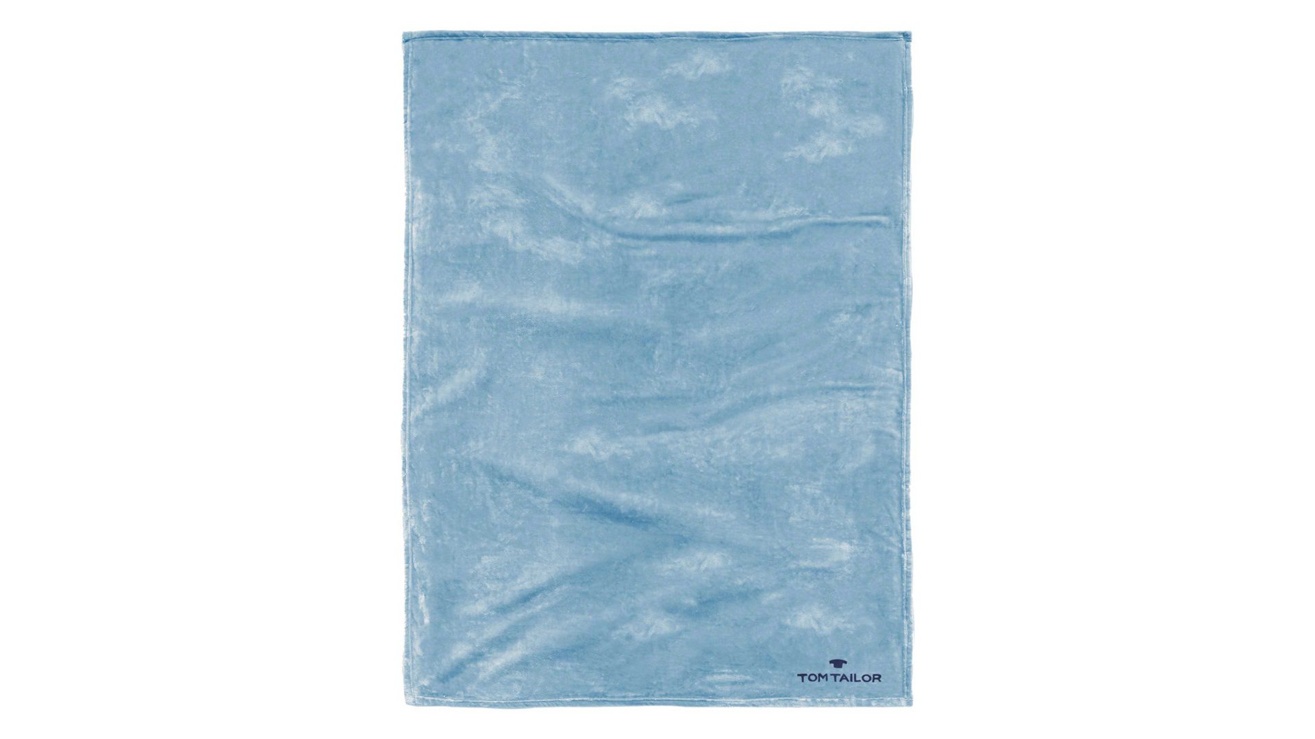 Fleecedecke Biberna schmänk aus Kunstfaser in Hellblau TOM TAILOR Fleecedecke Coral Fleece jeansfarbene Mikrofaser – ca. 150 x 200 cm
