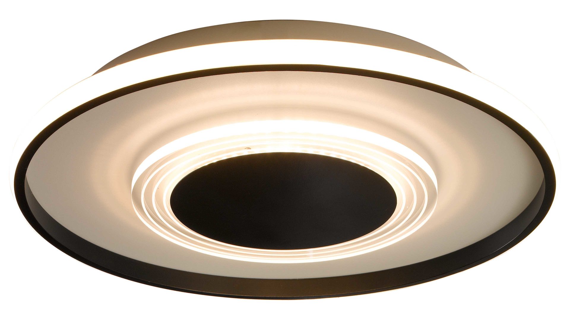 Deckenleuchte Globo lighting aus Metall in Anthrazit GLOBO Deckenleuchte Nora Aluminium & Kunststoff - Durchmesser ca. 50 cm