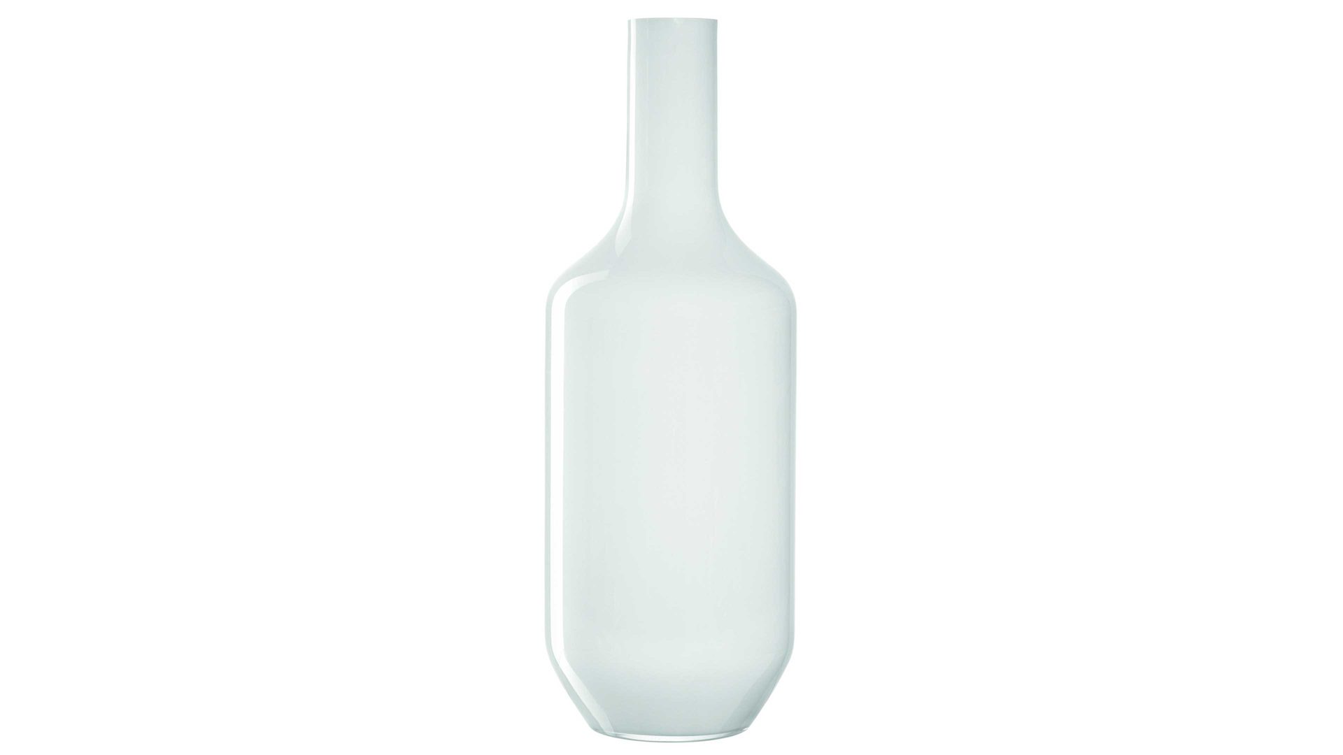 Vase Leonardo | glaskoch aus Glas in Weiß LEONARDO Vase Milano weißes Glas – Höhe ca. 64 cm