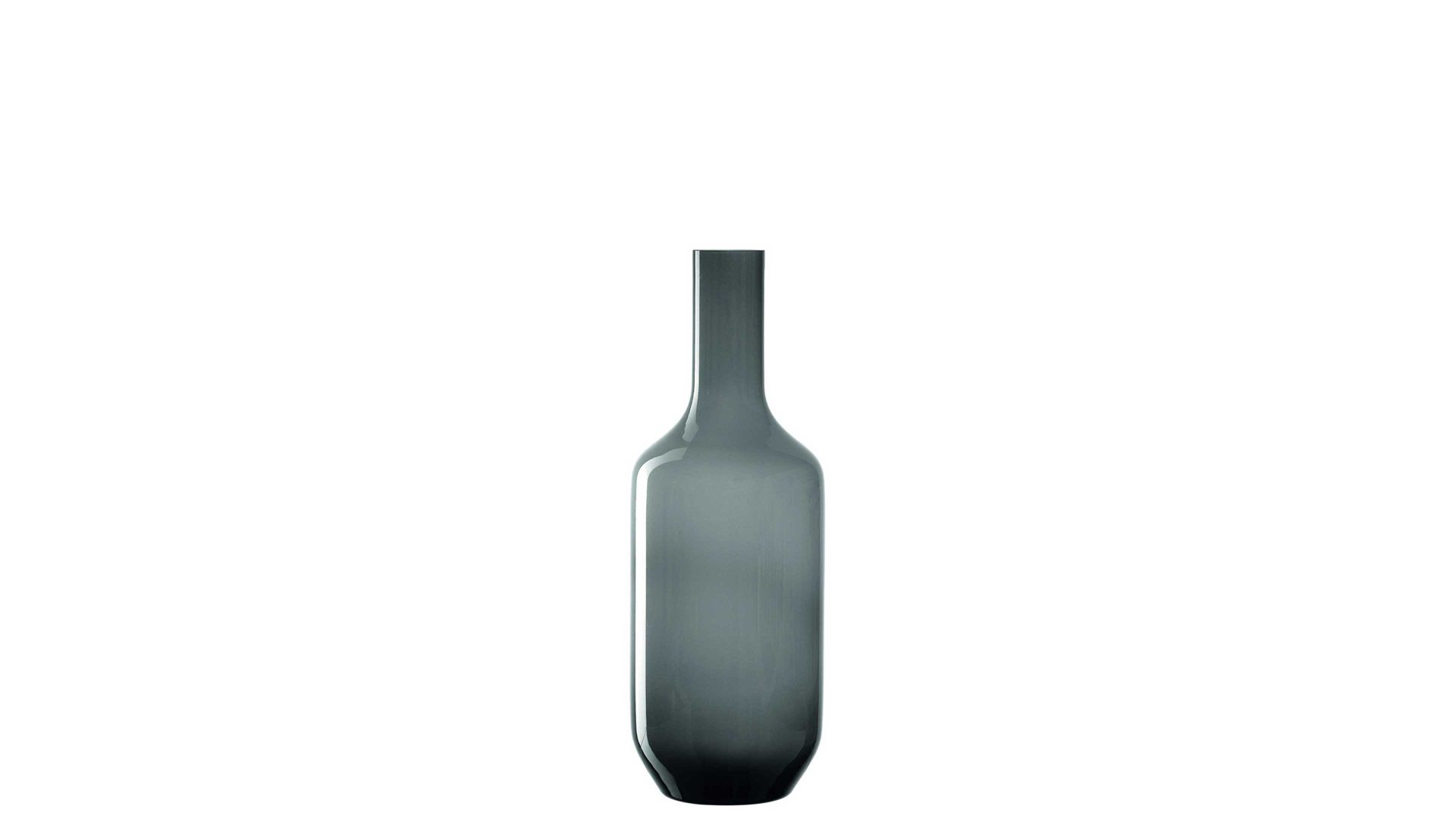 Vase Leonardo | glaskoch aus Glas in Grau LEONARDO Vase Milano graues Glas – Höhe ca. 39 cm
