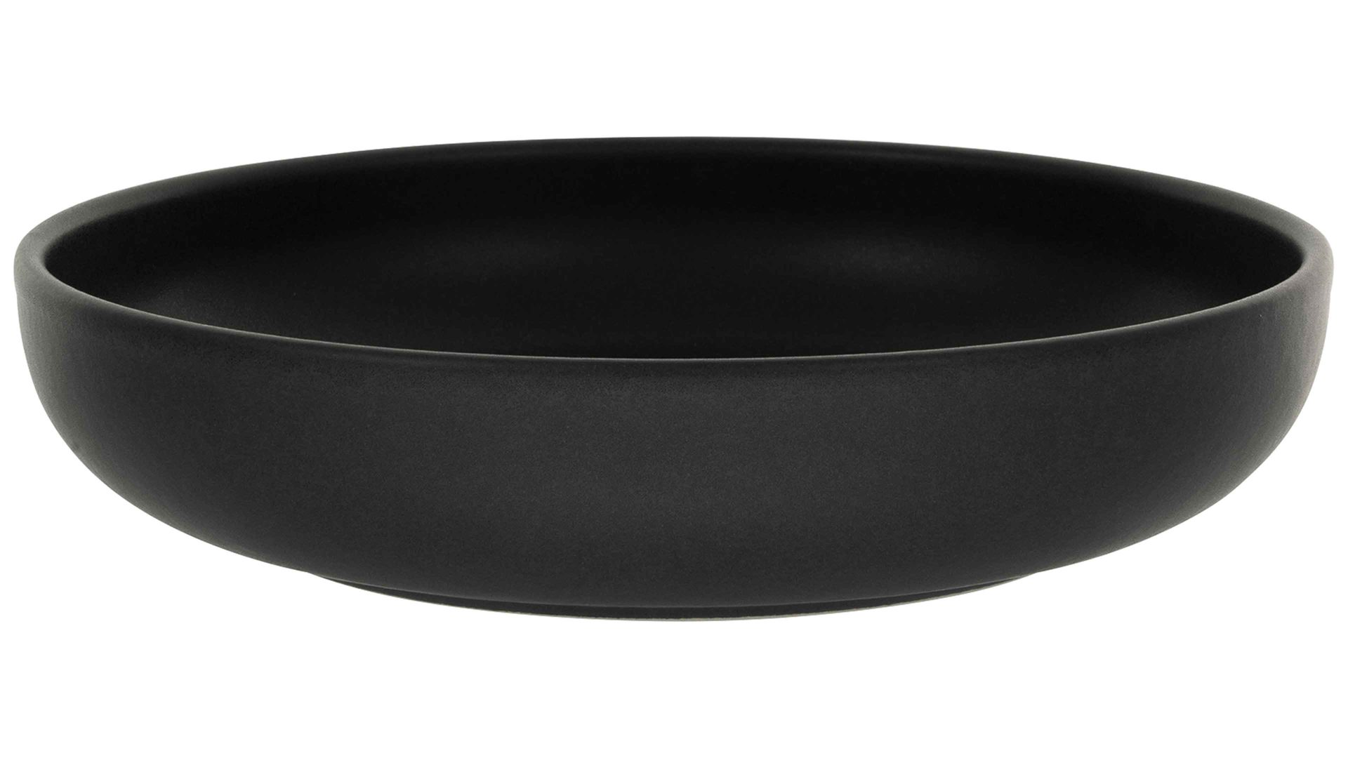 Suppenteller Interliving BEST BUDDYS! aus Keramik in Schwarz Interliving BEST BUDDYS! Uno – Suppenteller schwarzes Steinzeug – Durchmesser ca. 22 cm