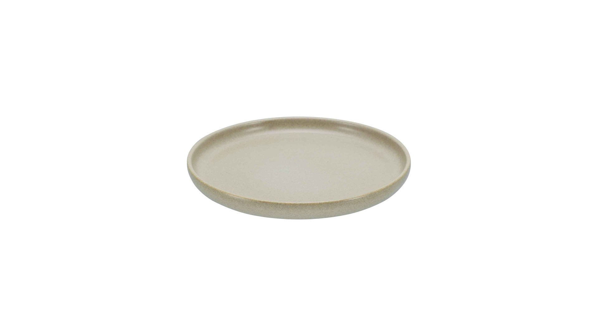 Kuchen- / Frühstücks- / Dessertteller Creatable aus Keramik in Beige CREATABLE Uno – Brotteller sandfarbenes Steinzeug – Durchmesser ca. 18 cm