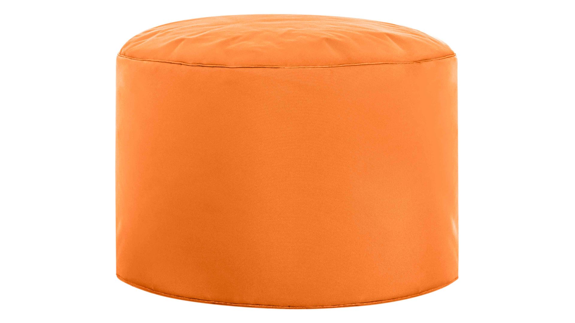 Sitzsack-Hocker Magma sitting point aus Kunstfaser in Orange SITTING POINT Sitzsack-Hocker dotcom scuba® als Kleinmöbel orange Kunstfaser – Durchmesser ca. 50 cm