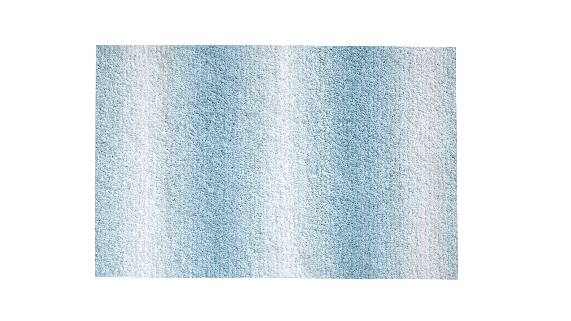 Badematte / Badeteppich Kela | keck & lang aus Kunstfaser in Hellblau kela Badematte Ombre Frostblau - ca. 100 x 60 cm