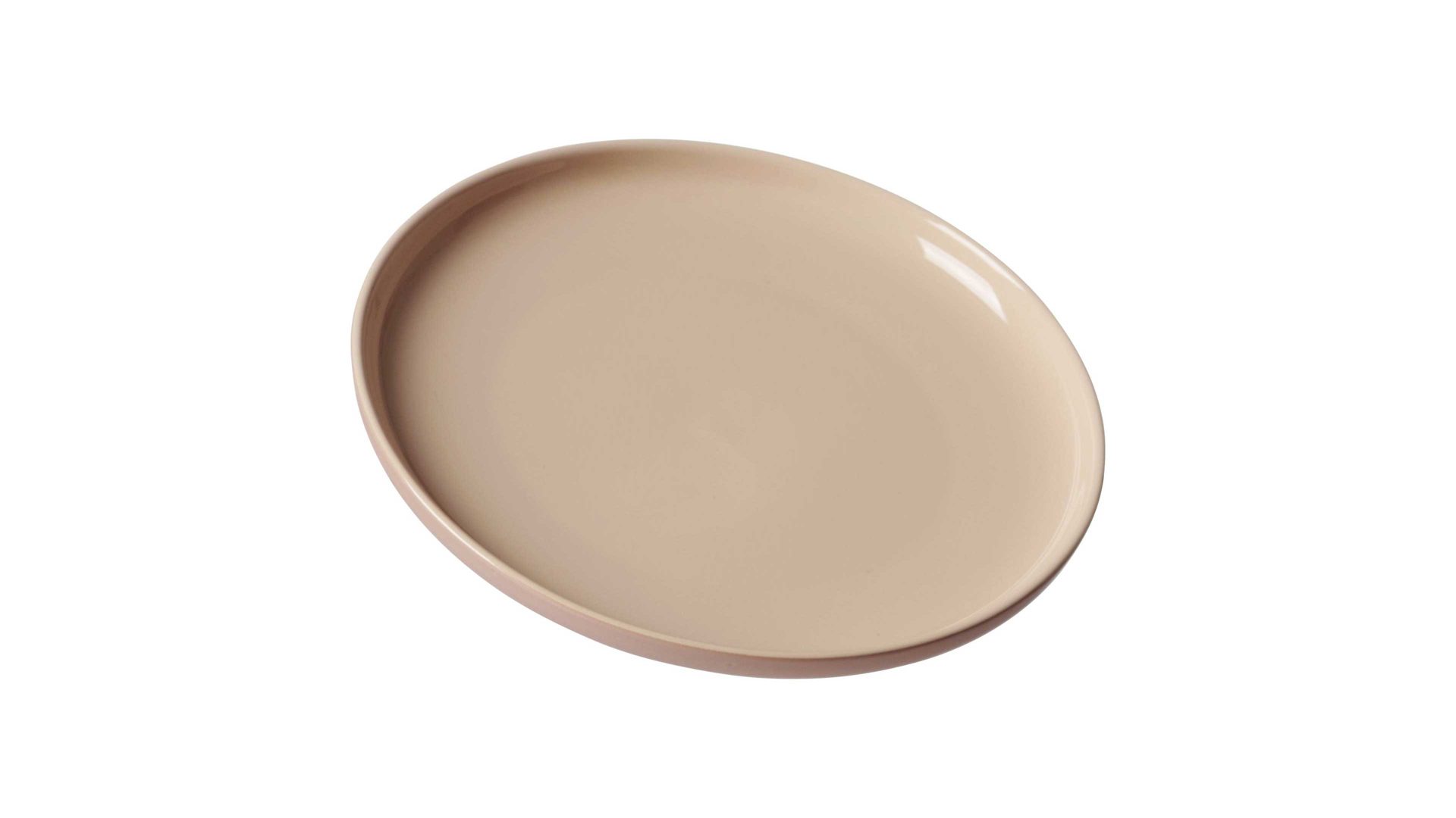 Kuchenteller Ritzenhoff & breker aus Steinzeug in Beige Ritzenhoff & Breker Kuchenteller Jasper puderfarbenes Steinzeug – Durchmesser ca. 19 cm