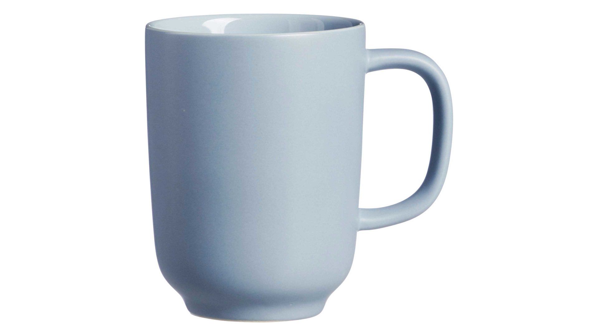 Kaffeebecher Ritzenhoff & breker aus Keramik in Hellgrau Ritzenhoff & Breker Kaffeebecher Jasper graublaues Steinzeug – Füllmenge ca. 320 ml