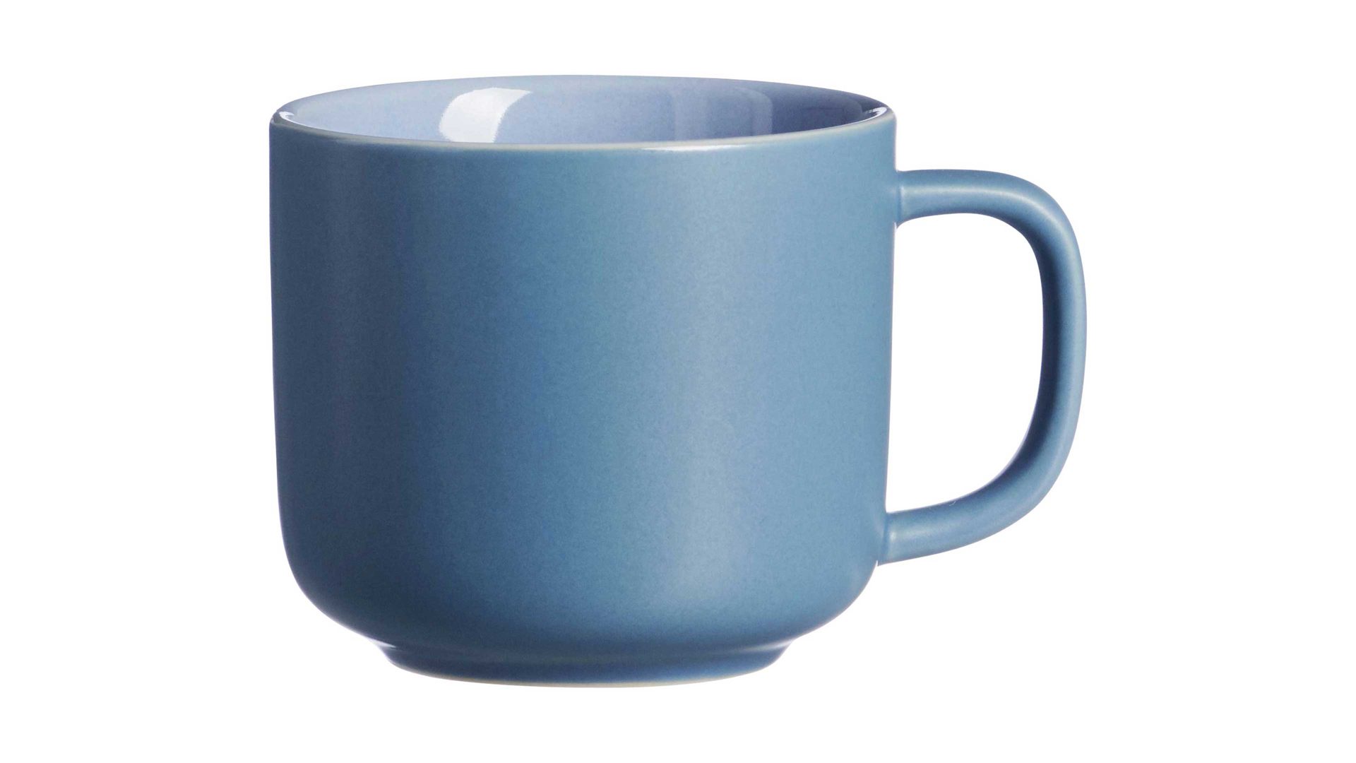 Kaffeetasse Ritzenhoff & breker aus Keramik in Blau Ritzenhoff & Breker Kaffeetasse Jasper ozeanblaues Steinzeug – Füllmenge ca. 240 ml