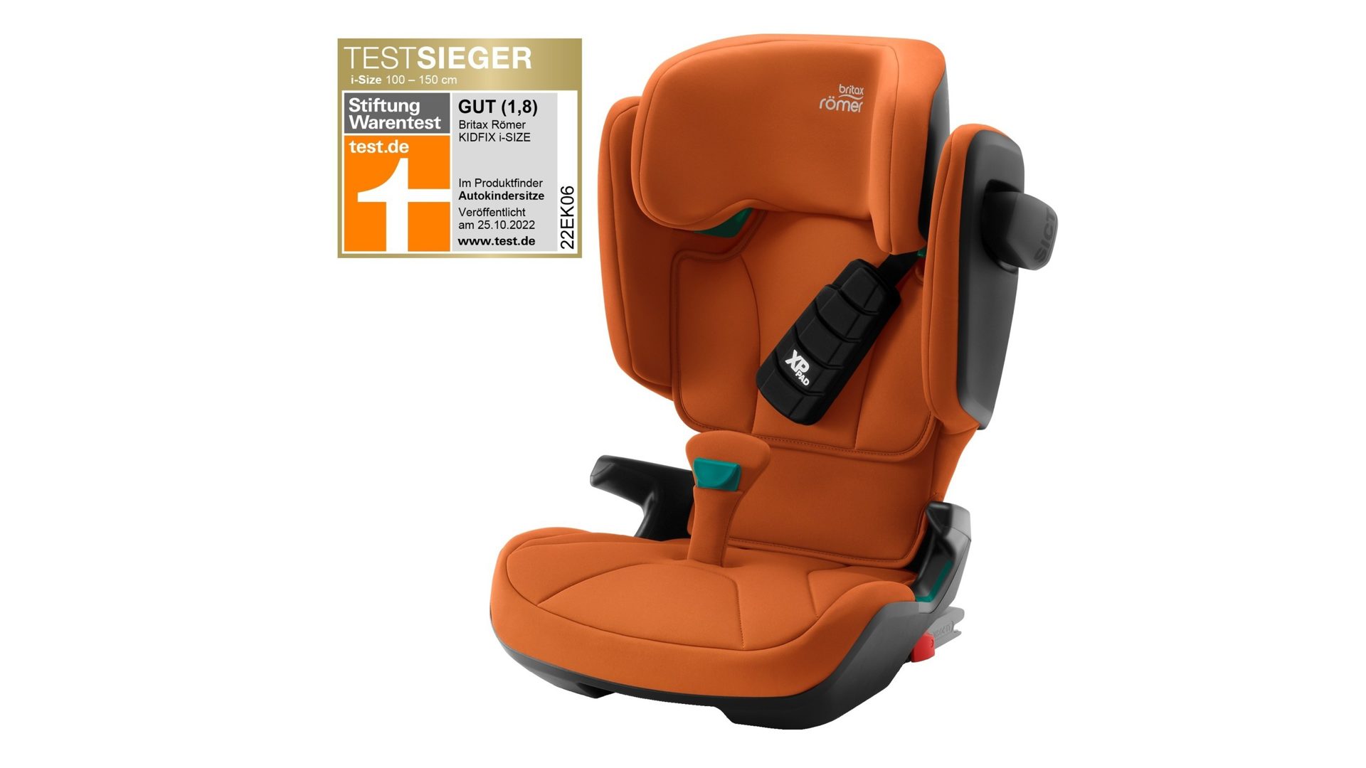 Babyzimmer Britax-römer aus Stoff in Orange Britax Römer Kindersitz Kidfix I-Size Premium Line Autositz Golden Cognac