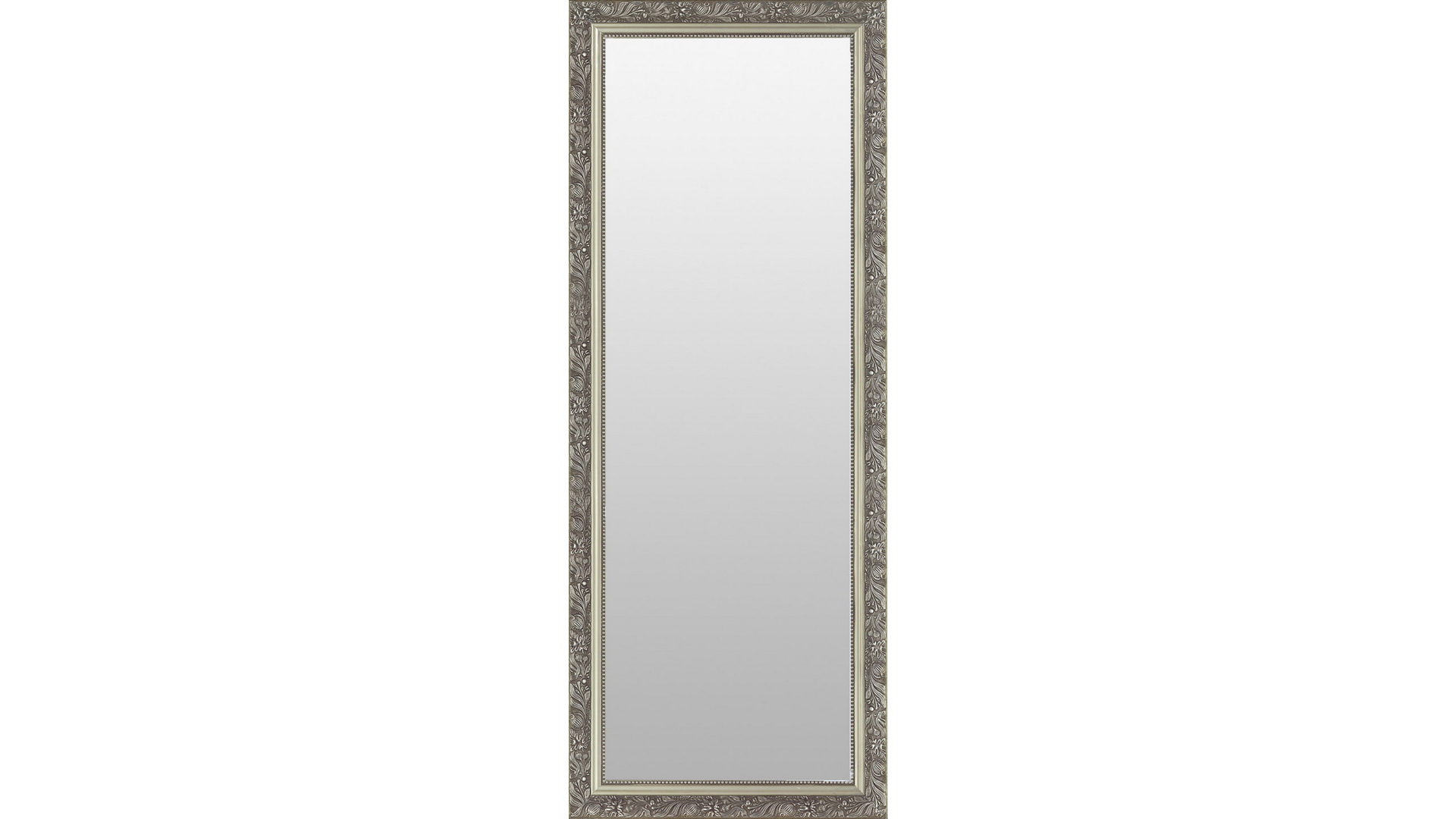 Wandspiegel Len-fra aus Kunststoff Spiegel in Silber LEN-FRA Wandspiegel Garderobenspiegel 80-507980-5079 silberfarbener Kunststoffrahmen - ca. 52 x 142 cm