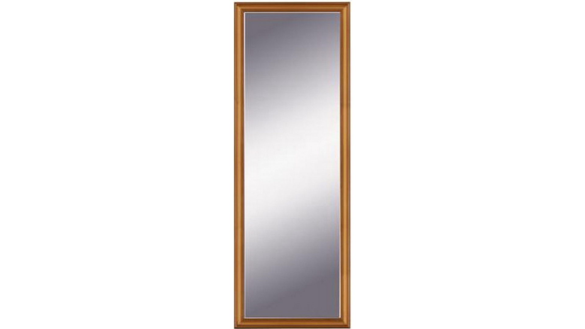 Wandspiegel Len-fra aus Kunststoff MDF Spiegel in Gold Len-Fra Wandspiegel Garderobenspiegel MARSEILLE 01 Kunststoffrahmen gold - 49 x 139 cm