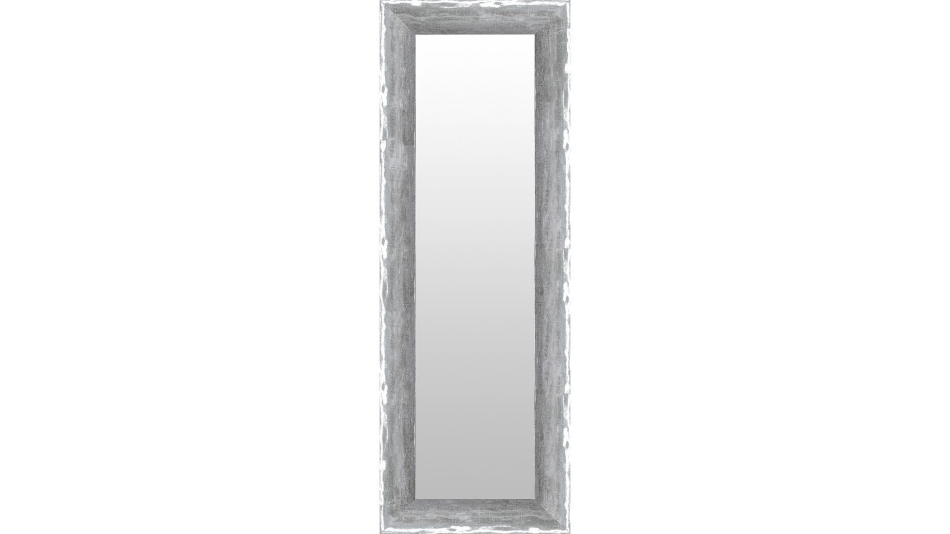 Wandspiegel Len-fra aus Spiegel Kunststoff in Silber LEN-FRA Wandspiegel Garderobenspiegel 53-2600 ca. 90 x 190 cm, Rahmen silber