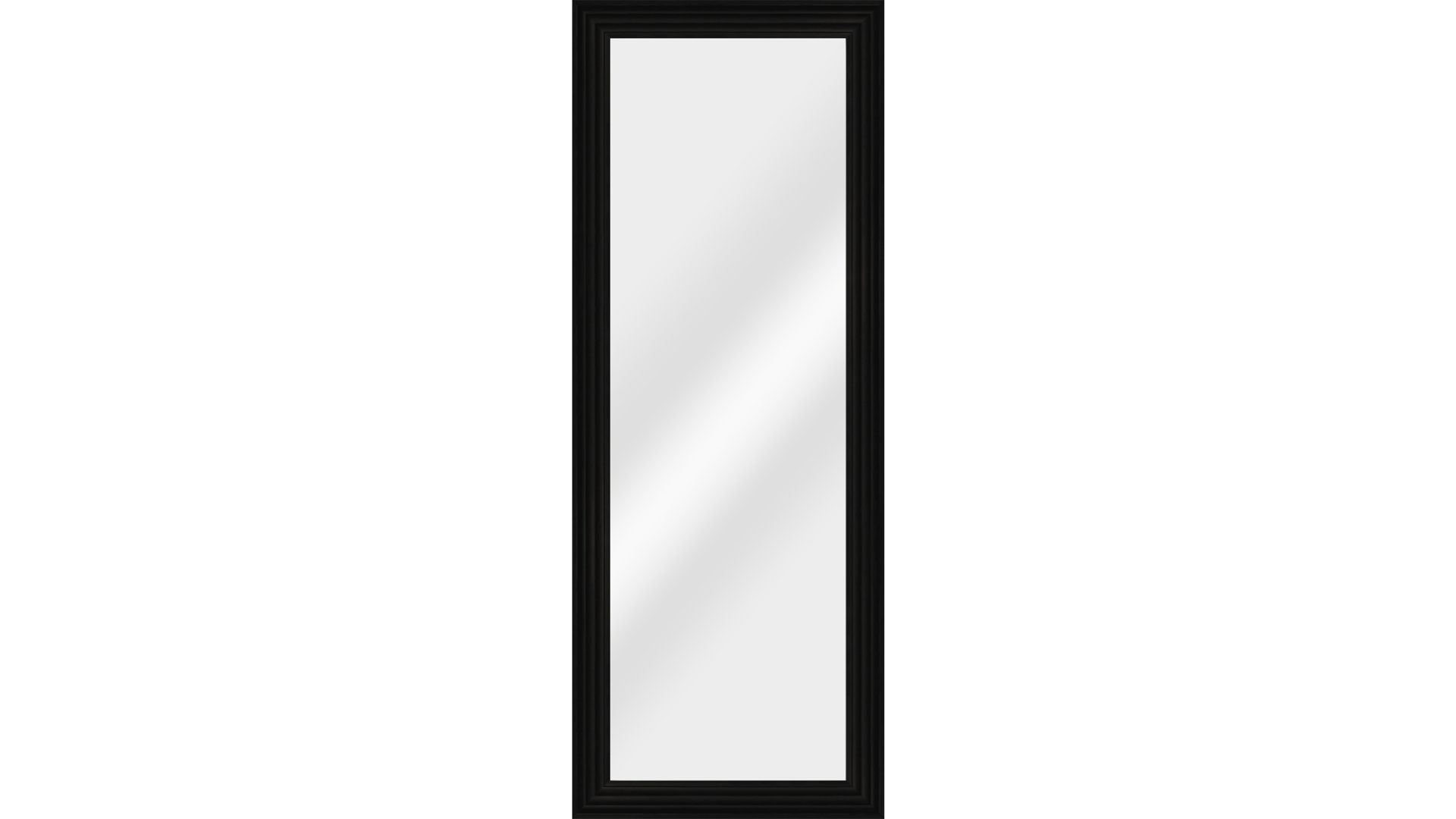 Wandspiegel Len-fra aus Kunststoff Spiegel in Schwarz LEN-FRA Wandspiegel Garderobenspiegel 91-1181 schwarzer Lackrahmen - ca. 56 x 146 cm