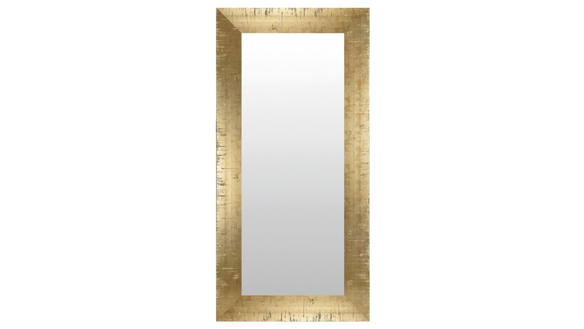 Wandspiegel Len-fra aus Spiegel Kunststoff Holz in Gold LEN-FRA Wandspiegel Garderobenspiegel JOANA ca. 87 x 187 cm, Rahmen gold