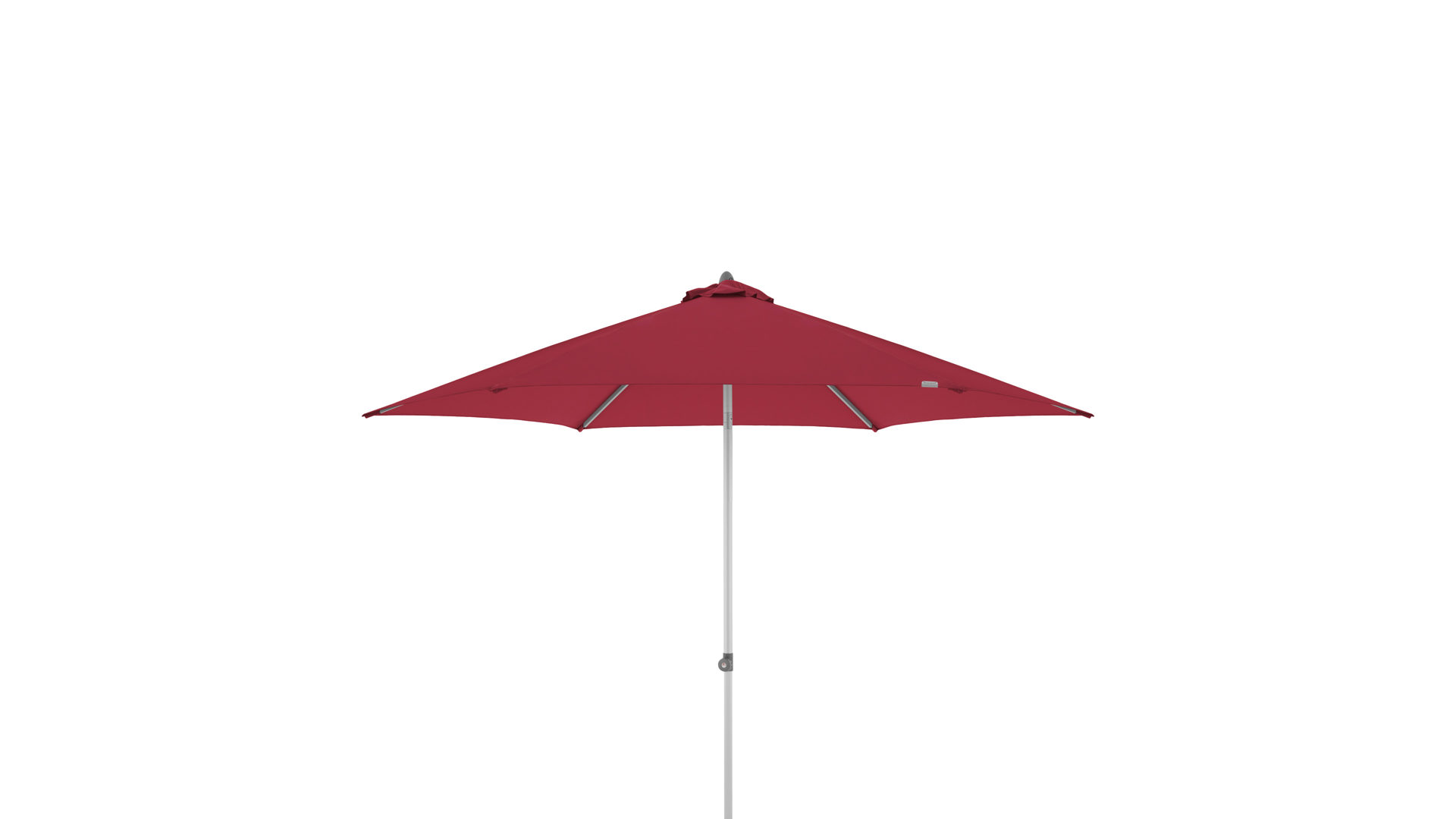 Sonnenschirm Doppler® aus Kunstfaser in Rot doppler® Sonnenschirm Act rote Bespannung – Durchmesser ca. 310 cm