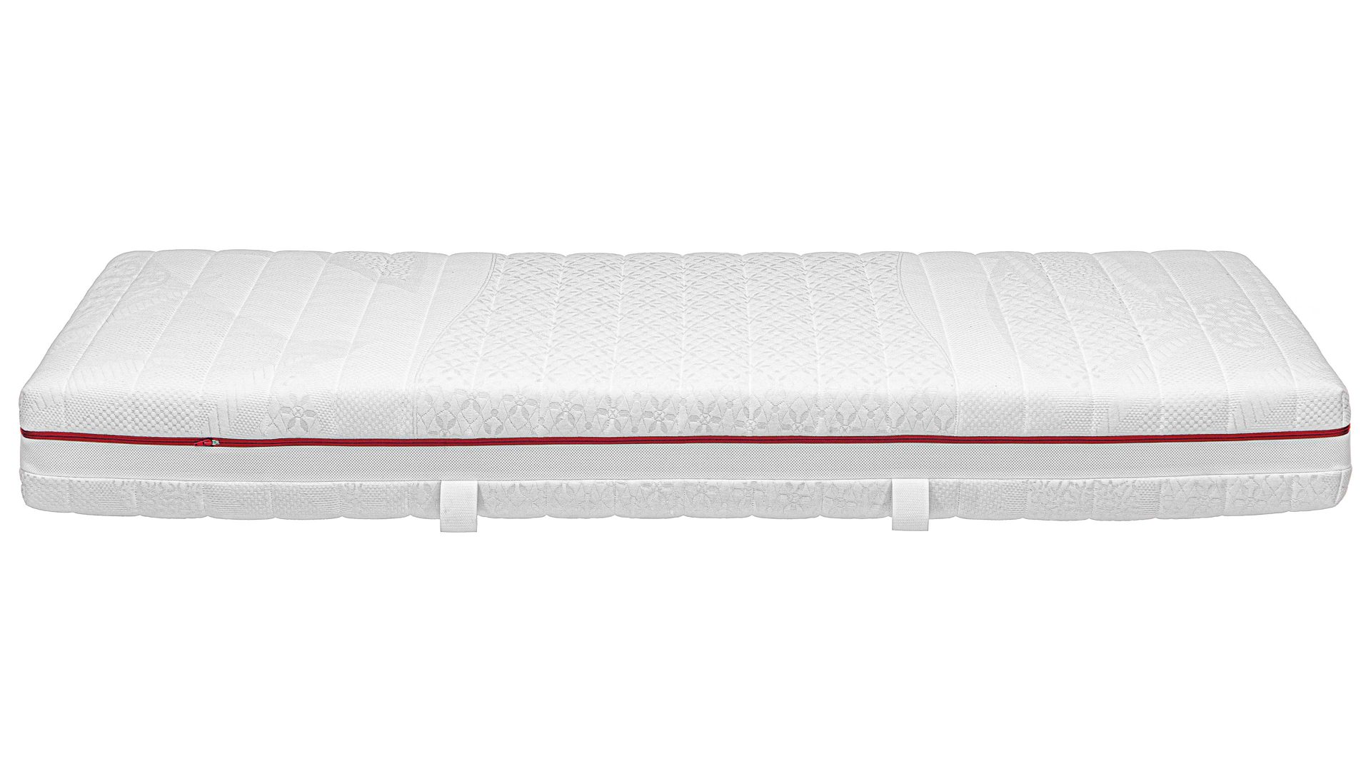 Federkernmatratze comfortmaster besser sitzen, liegen, leben aus Stoff in Weiß Comfortmaster Matratze Comfort T H2, Taschenfederkern – Liegefläche ca. 120 x 210 cm