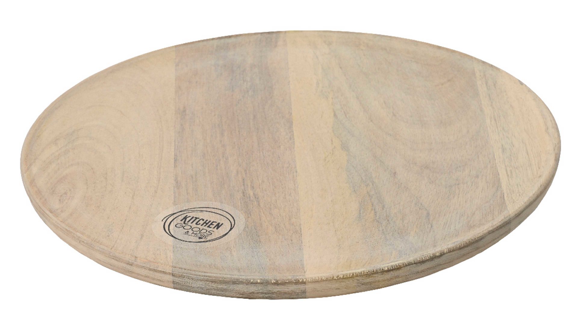 Teller Kaemingk aus Holz in Holzfarben Holzteller Mangoholz - Durchmesser ca. 37 cm