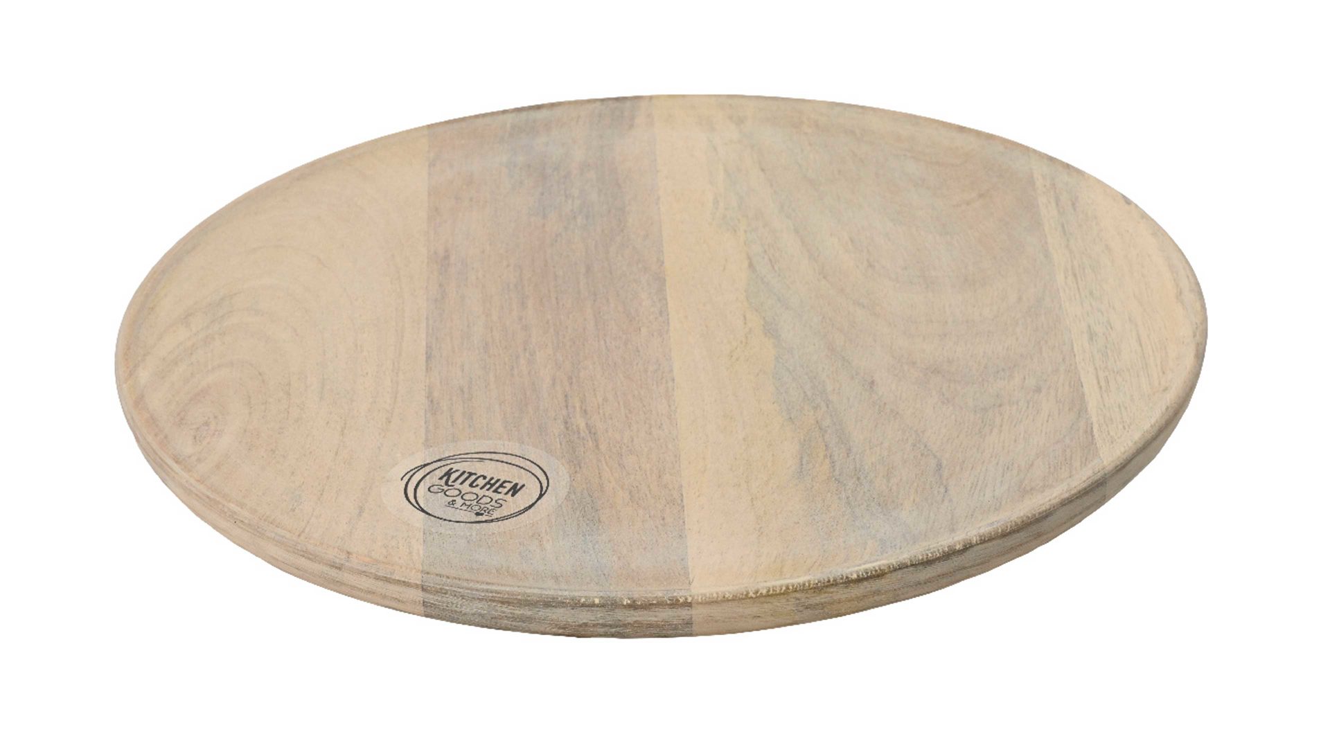 Teller Kaemingk aus Holz in Holzfarben Holzteller Mangoholz - Durchmesser ca. 30 cm