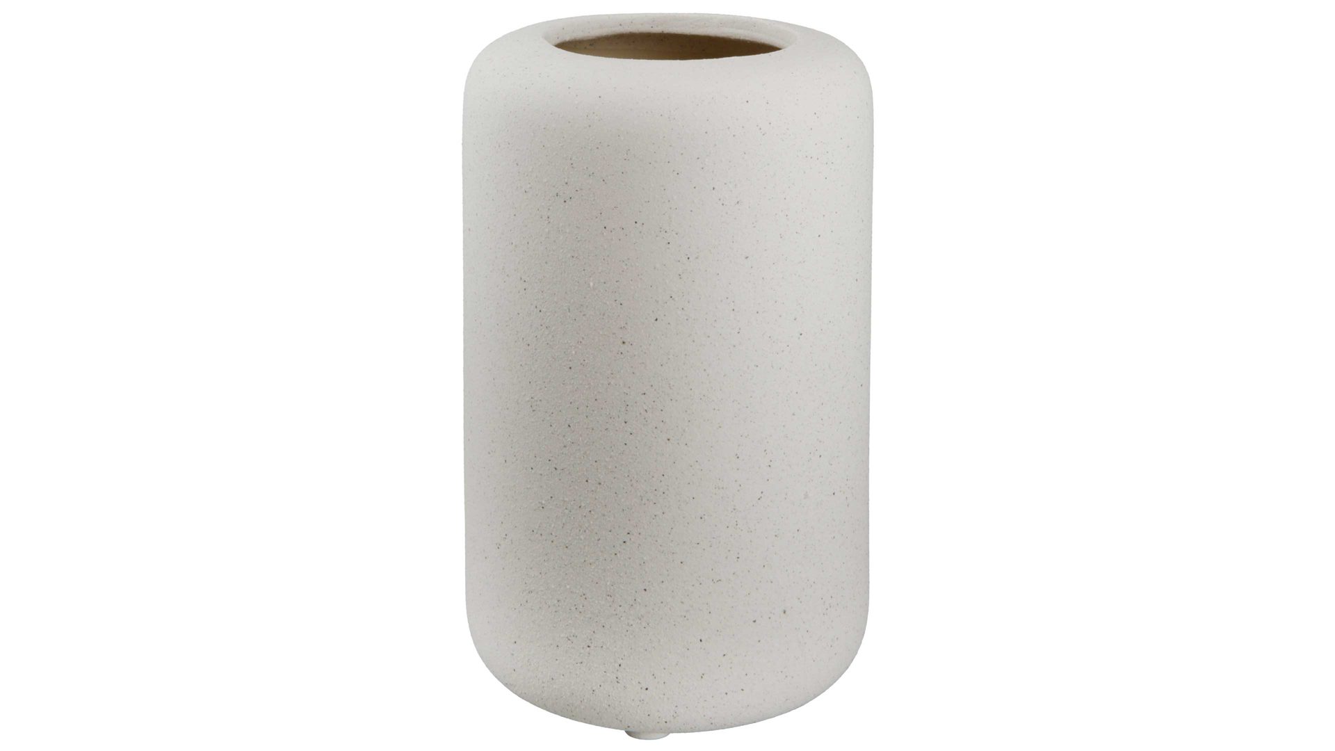 Vase Interliving BEST BUDDYS! aus Keramik in Weiß Interliving BEST BUDDYS! Vase Sabbia weiße Keramik - Höhe ca. 22 cm