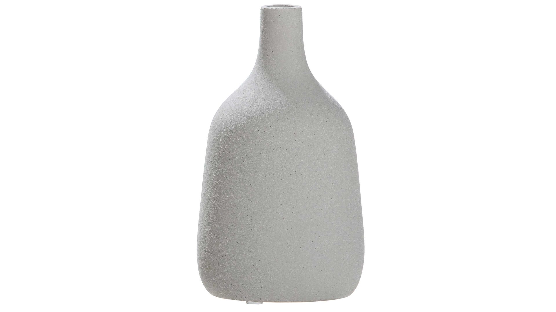 Vase Gilde (macrander) aus Keramik in Hellgrau Vase Grezzo hellgraue Keramik - Höhe ca. 21 cm