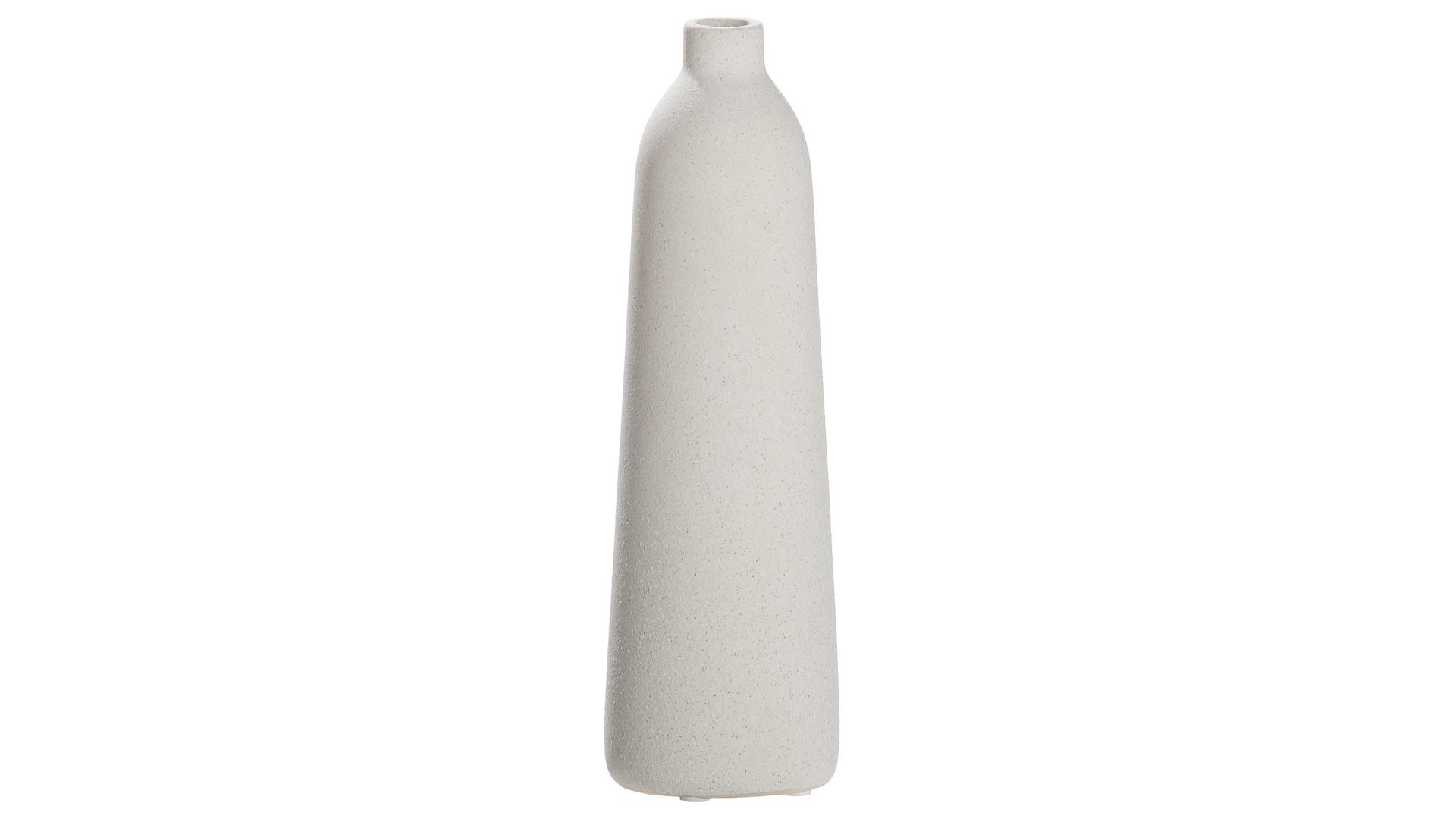Vase Interliving BEST BUDDYS! aus Keramik in Weiß Interliving BEST BUDDYS! Vase Grezzo cremeweiße Keramik - Höhe ca. 30 cm