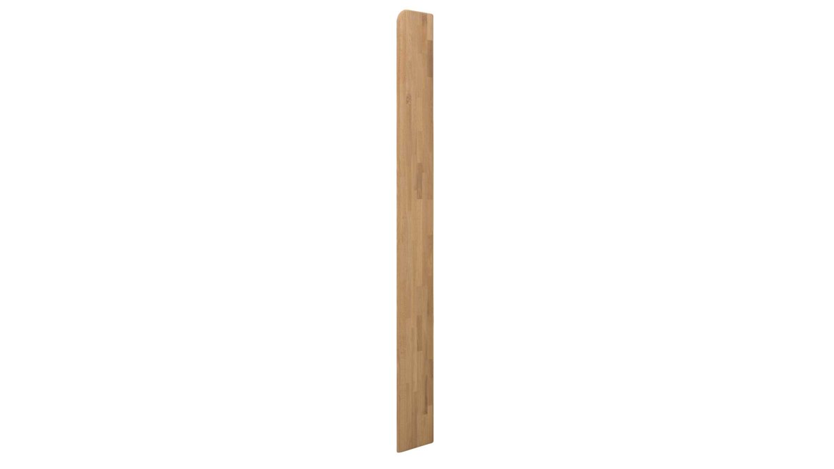 Seitenstollen Interliving aus Holz in Holzfarben Interliving Wohnzimmer Serie 2028 - Stollen Wildeiche - Höhe ca. 206 cm